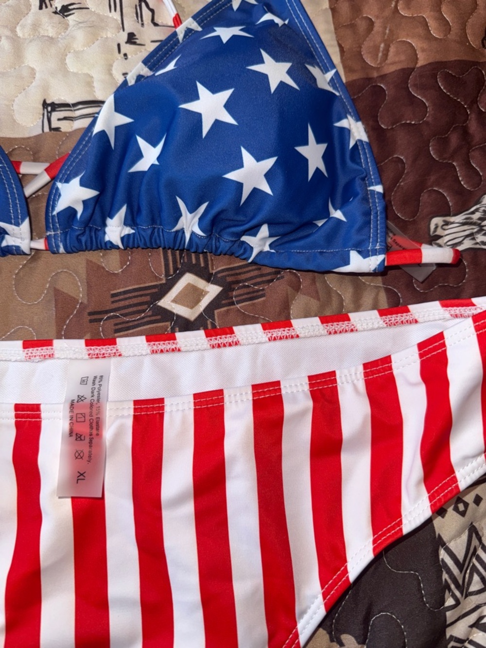 American flag bikini - Picture 2 of 3